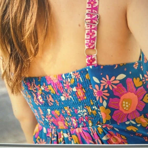 Natural Life Blue Magenta Mini Dress - Picture 2 of 4